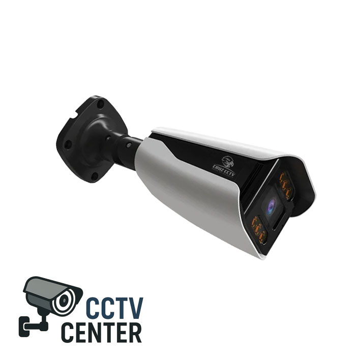 دوربین مداربسته 8 مگاپیکسل آی پی دید در شب رنگی مدل CRUZ HA-2489 DARKLIGHT